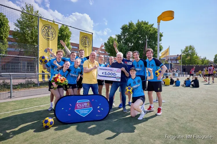 Korfbalvereniging Die Haghe ontvangt 5.000 euro van VriendenLoterij
