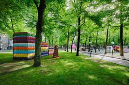 ‘Pop-up’ opblaaskunstwerk trekt door Den Haag tijdens BlowUp Jubilee