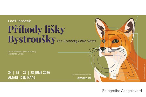 Janáčeks 'The Cunning Little Vixen' op 24, 25, 27 & 28 juni in Amare