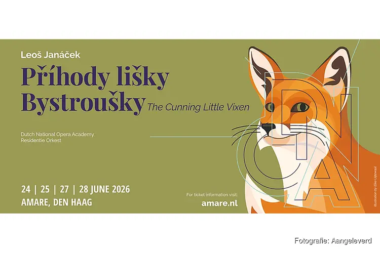 Janáčeks 'The Cunning Little Vixen' op 24, 25, 27 & 28 juni in Amare