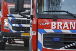 Bedrijfspand in de as gelegd in Den Hoorn