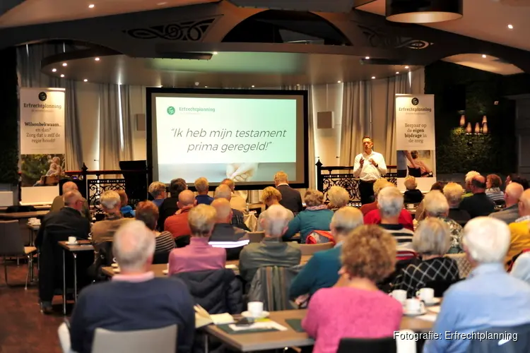 Gratis lezing over het testament en levenstestament in Maasdijk