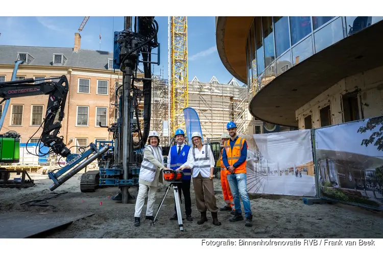 Start bouw nieuwe publieksentree Tweede Kamer
