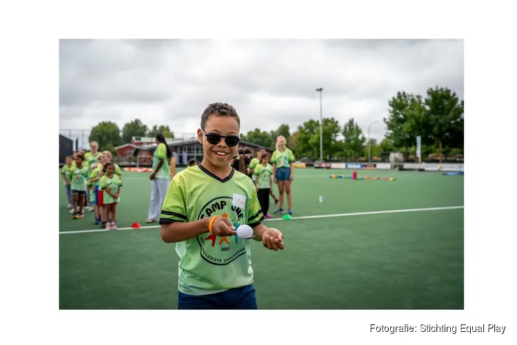 Camp One 2026 brengt 100 kinderen uit Haaglanden samen tijdens uniek inclusief zomersportkamp