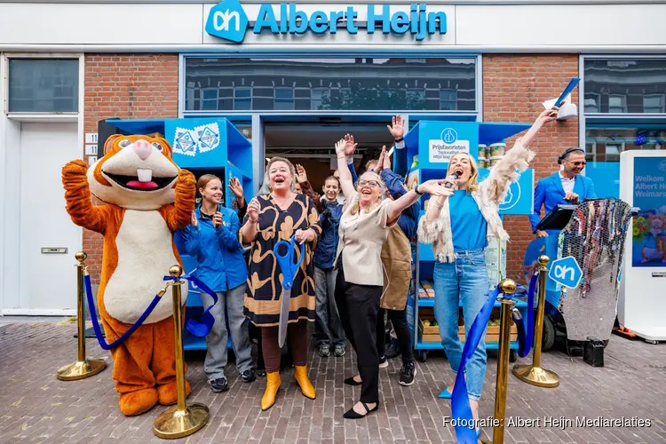 Buurt verwelkomt vernieuwde Albert Heijn Weimar