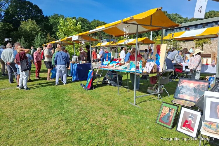 Eerste lustrum Kunstmarkt Mozartpark