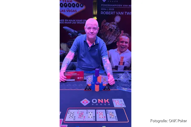Aad van den Ende uit Den Hoorn kwalificeert zich voor de finale!