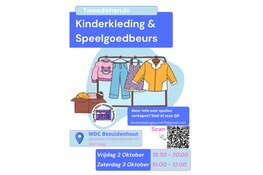 Dè kinderkleding- en speelgoedbeurs van Den Haag komt er weer aan