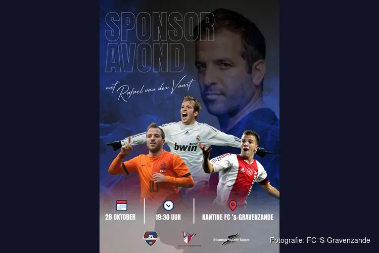 Rafael van der Vaart komt naar FC 'S-Gravenzande!